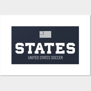 Support United States Soccer Posters and Art